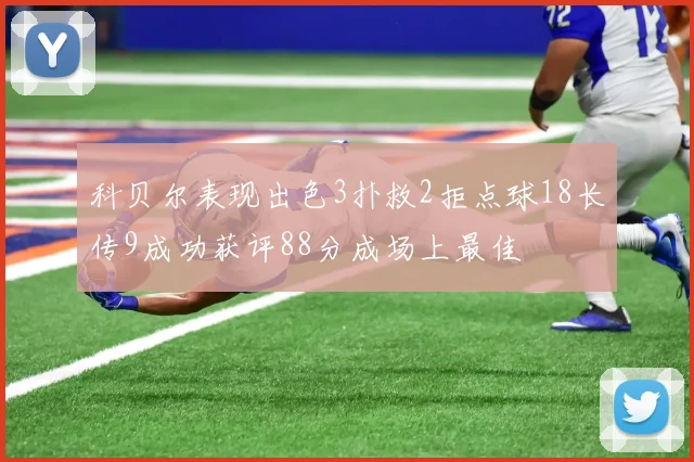 科贝尔表现出色3扑救2拒点球18长传9成功获评88分成场上最佳